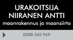 Urakoitsija Antti Niiranen logo